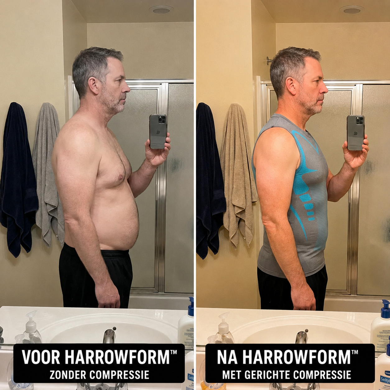 HARROWFORM™ | Ervaar de kracht van zelfvertrouwen, een strakker silhouet en controle