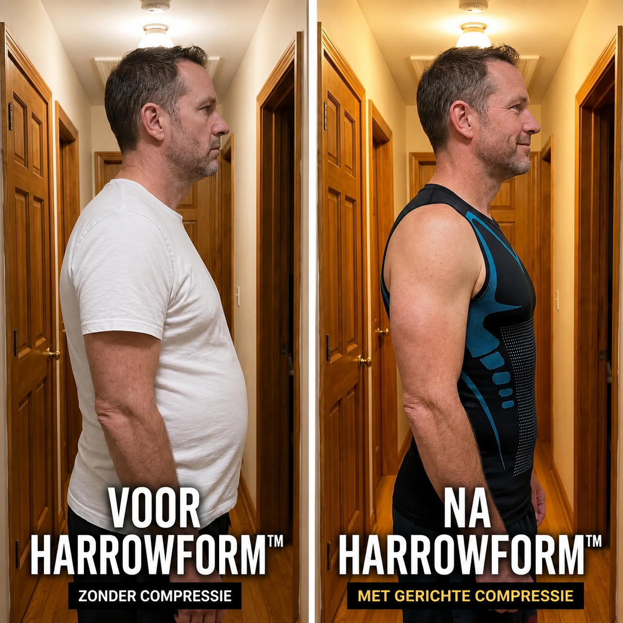 HARROWFORM™ | Ervaar de kracht van zelfvertrouwen, een strakker silhouet en controle