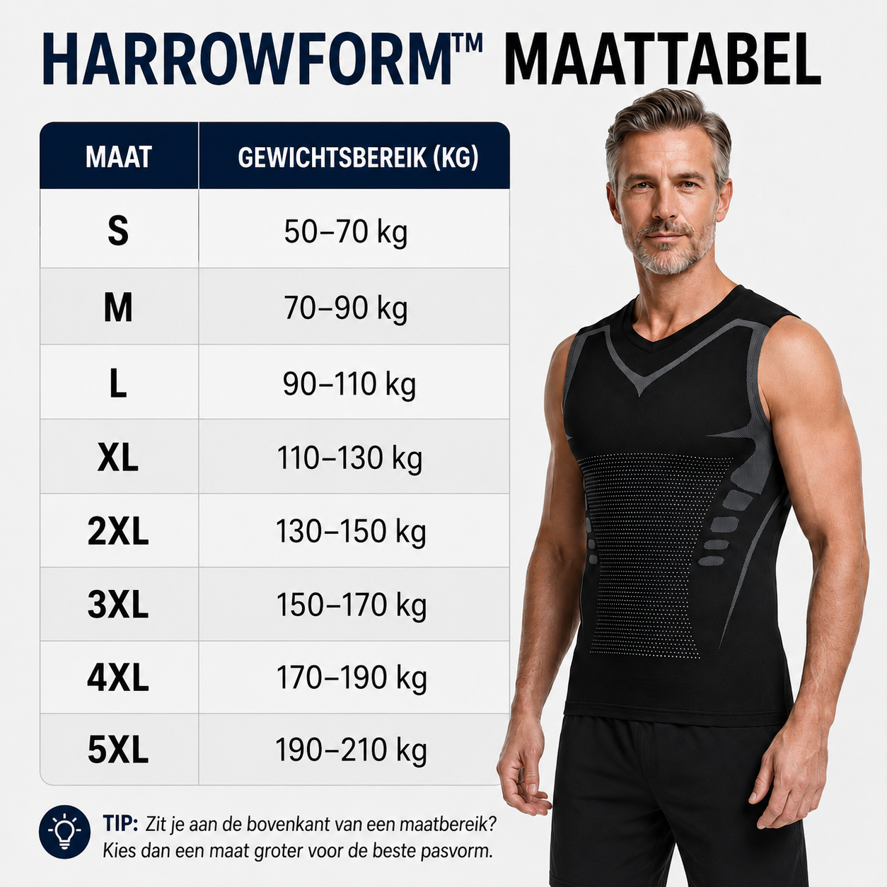 HARROWFORM™ | Ervaar de kracht van zelfvertrouwen, een strakker silhouet en controle