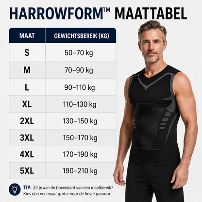 HARROWFORM™ | Ervaar de kracht van zelfvertrouwen, een strakker silhouet en controle